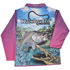 Children's Tropical Pink Long Sleeve Fishing Shirt