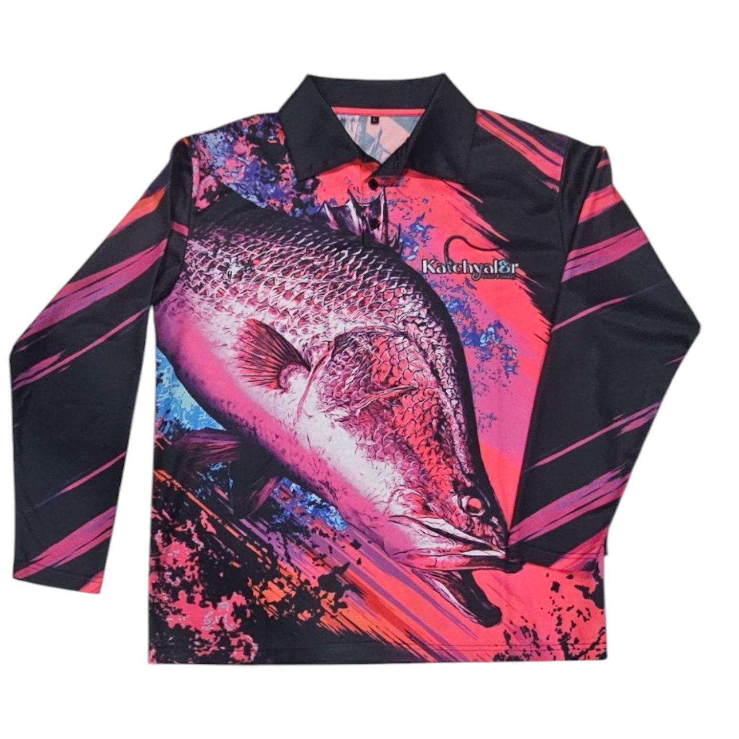 Barra Flash Pink Fishing Shirt