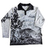 Children's Black and White Jack Long Sleeve Fishing Shirt