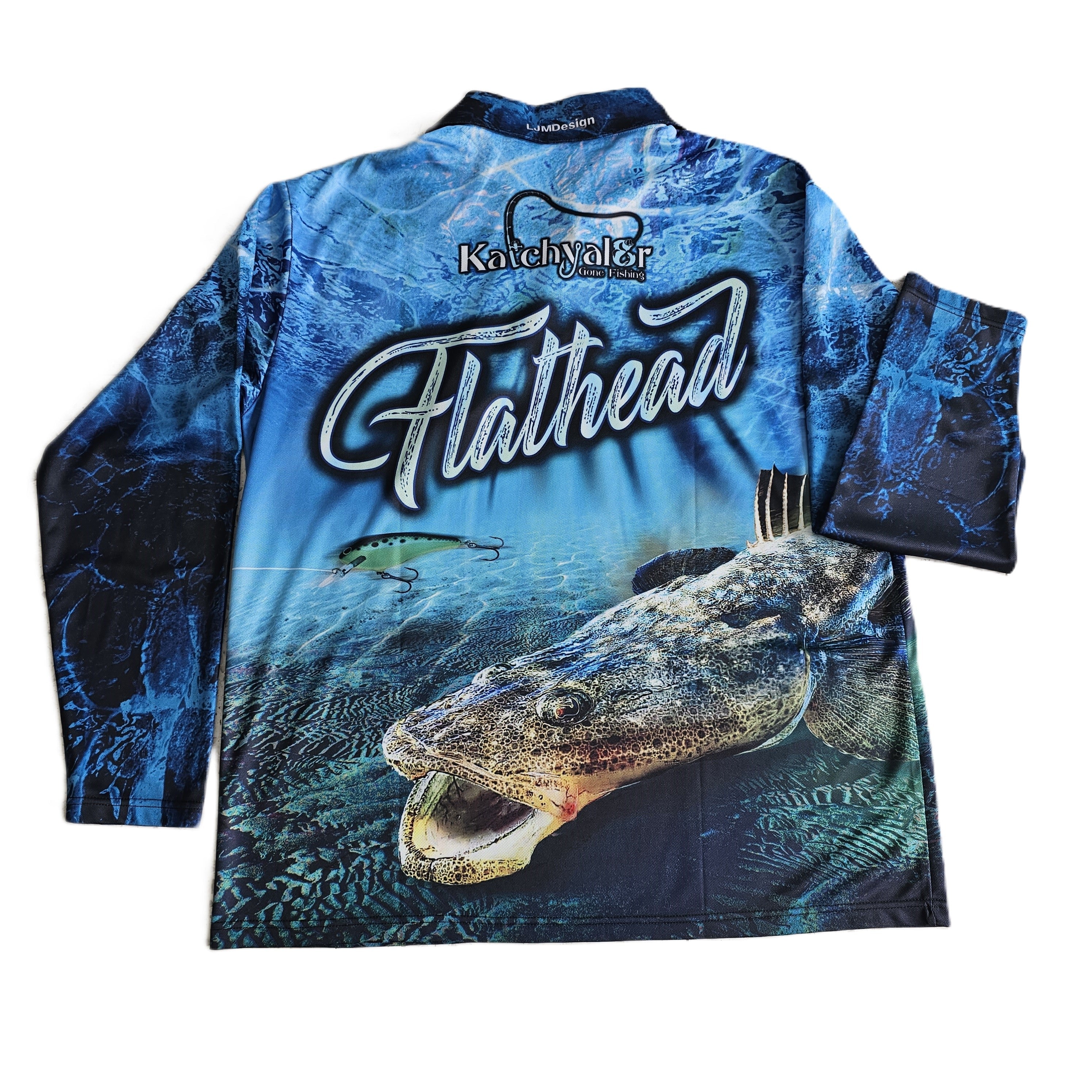 Children's Flathead Dust Up Long Sleeve Fishing Shirt