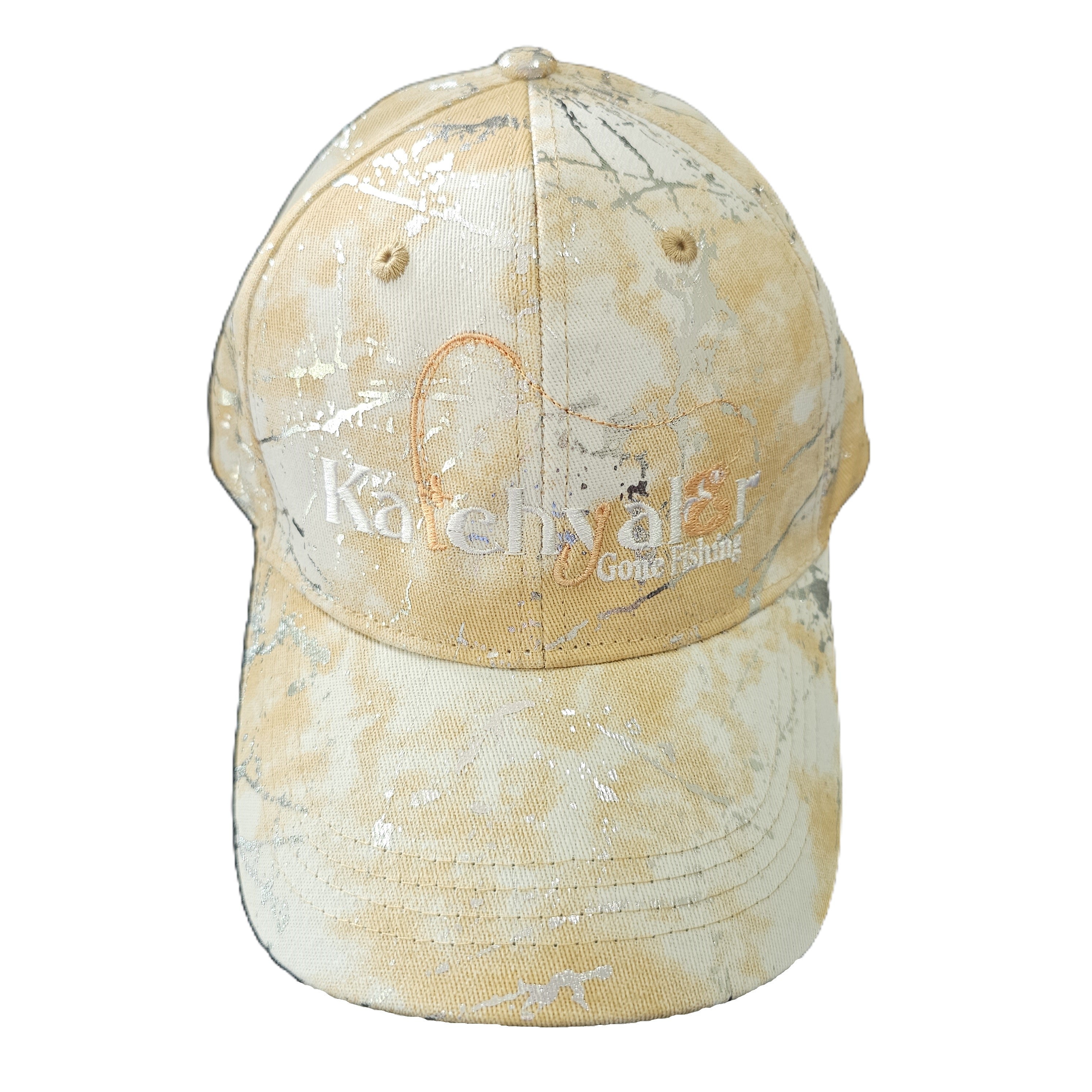 Ladies Gold/Silver Fleck Cap