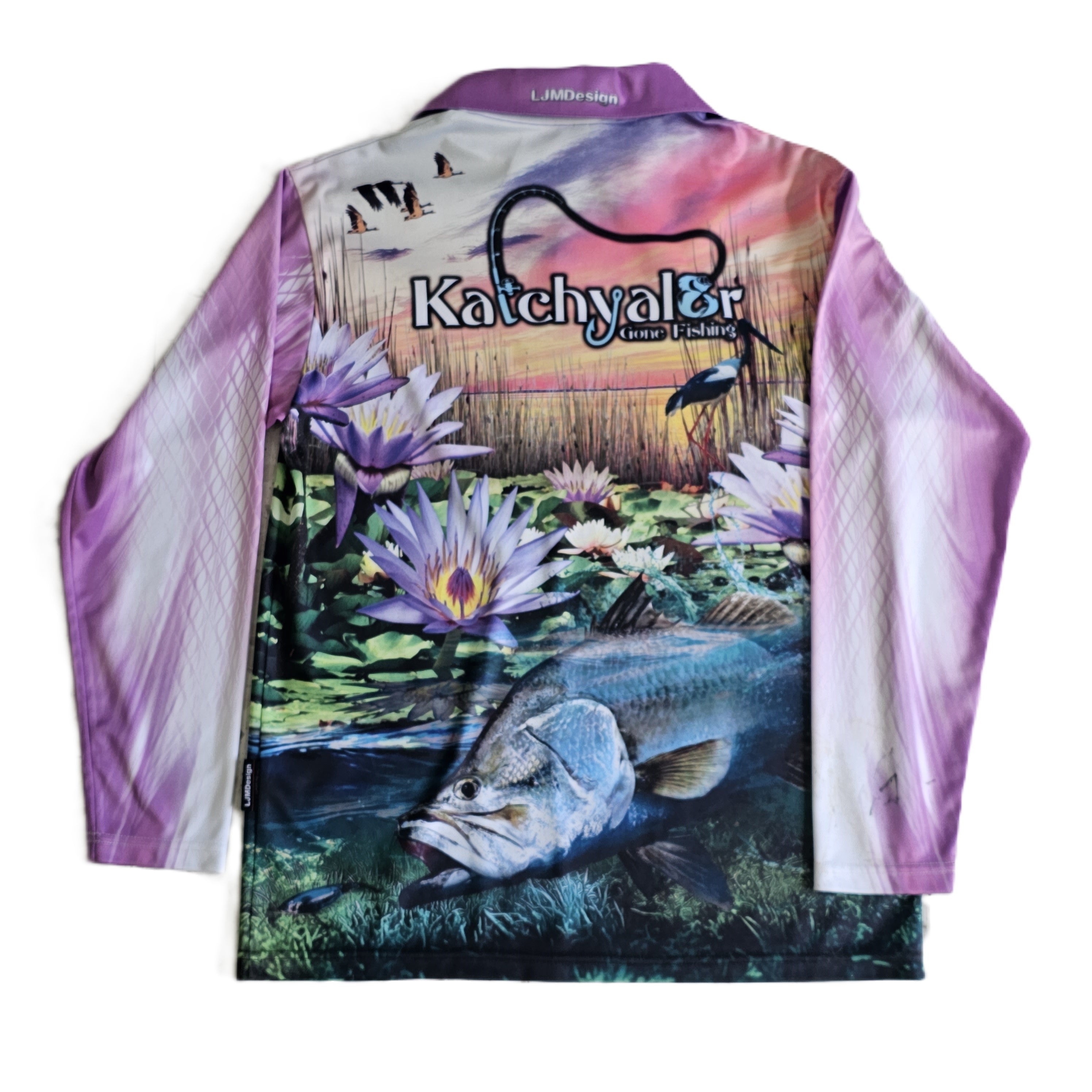 Children's Lily Barra Long Sleeve Fishing Shirt