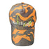 Unisex Orange Camo/Brown Mesh Cap