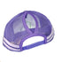 Ladies Purple Mesh (Ponytail) Cap