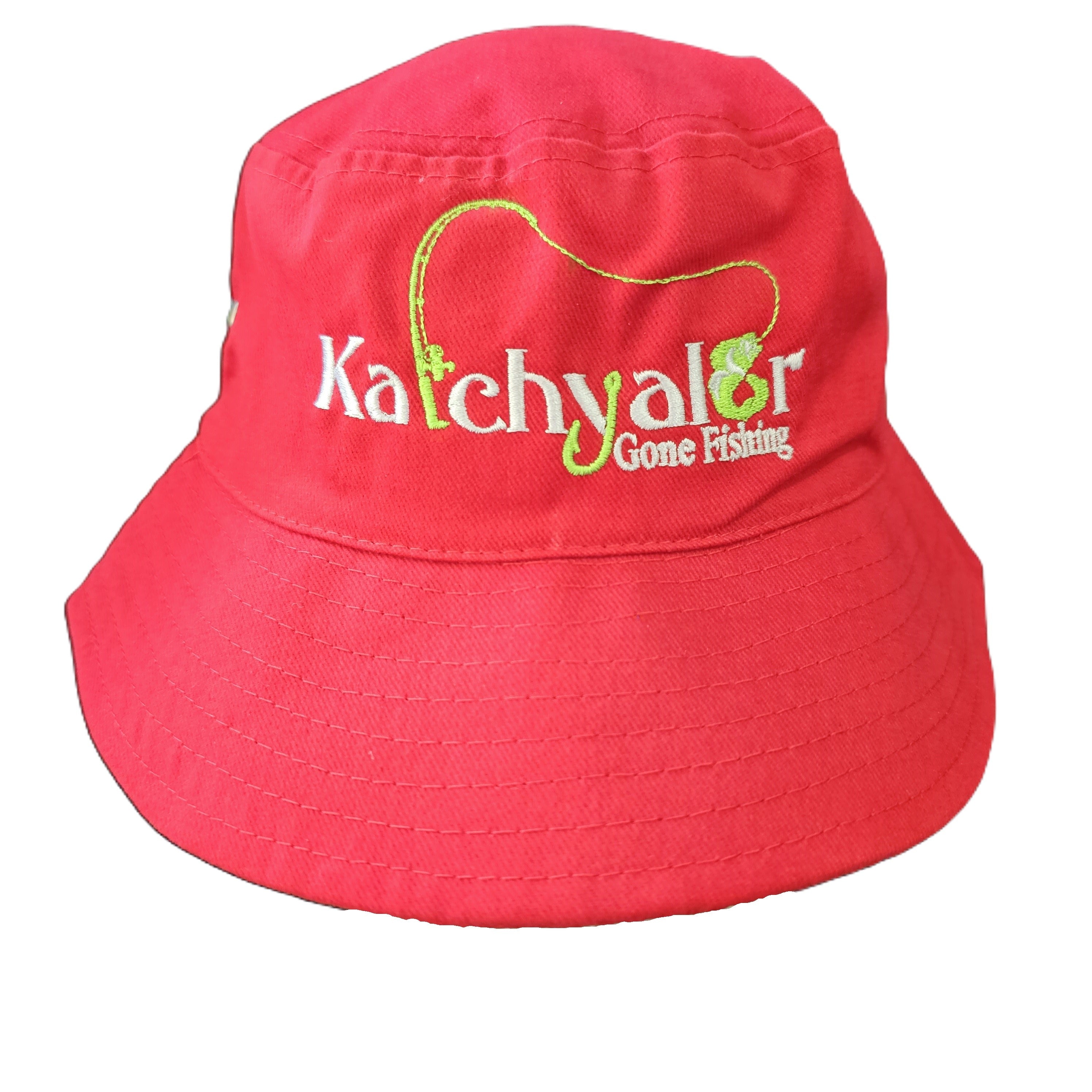 Red Bucket Hat