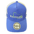 Unisex Royal Blue/White Mesh Trucker Cap